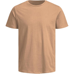 เสื้อยืดลำลองผู้ชายสั่งทำขายส่ง ผ้าฝ้ายพรีเมียม แขนสั้น คอกลม รับผลิตเสื้อผ้า OEM โรงงานรับทำโลโก้แบรนด์ - Product Image 4