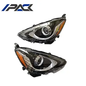 I-Pack Autopartes Faro Delantero LED de Buena Calidad, Color <span class=keywords><strong>Amarillo</strong></span>, para <span class=keywords><strong>Prius</strong></span> C 2015-2017 - Product Image 1