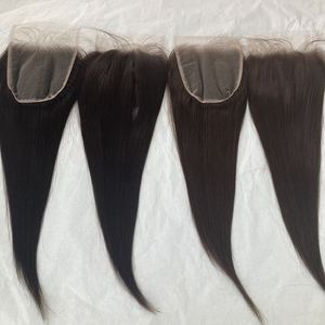 4*4 5*5 6*6 HD đóng cửa 100% lớp biểu bì phù hợp tóc thẳng hàng đầu tóc con người HD ren đóng cửa - Product Image 4