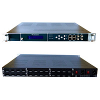 Encodeur modulateur pour hôtels H264 DVB-C QAM DVB-T ISDB-TB 16 RF Solution TV hôtelière Équipement de diffusion radio et télévision