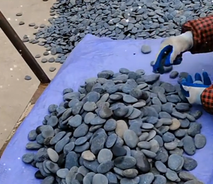 Đá Tròn Sơn Đá Đồ Chơi Giáo Dục Mịn Pebble Đá Cho Trẻ Em Nghệ Thuật Sáng Tạo Thủ Công Vẽ Tranh Đá Lớn - Product Image 3