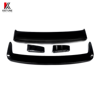 Aileron de pare-chocs arrière de haute qualité en ABS, simple niveau, noir brillant pour BMW Série 3 E36 1990-1998, kit carrosserie, accessoire automobile
