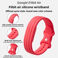 Compatible avec Google Fitbit Air, bracelet de sport en silicone, bracelet de protection extérieur durable, bracelet souple et respirant