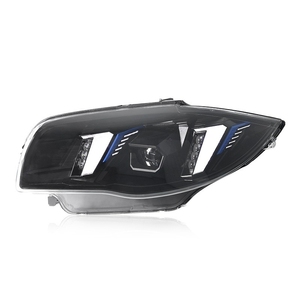 Para <span class=keywords><strong>BMW</strong></span> Serie 1 E87 Conjunto de faros 04-11 Modelos <span class=keywords><strong>120i</strong></span> 130i Luces de circulación diurna LED modificadas con lente - Product Image 4
