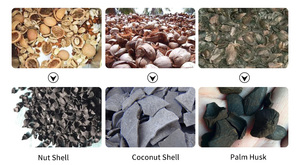 Nouveau type de four horizontal de carbonisation du bois dur, petit équipement complet de pyrolyse de la biomasse de coque de noix de coco pour barbecue et chicha - Product Image 4