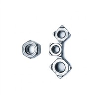 Écrou à souder hexagonal carré Junjiu de haute qualité en acier inoxydable de classe 4, métrique M4 à M24, pour raccord de tuyau de gaz industriel lourd