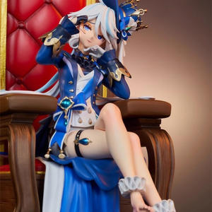 Funina figura juego ornamento hermosa chica sosteniendo paraguas bidimensional agua Dios pecador baile modelo juguete Anime soplador de aire - Product Image 2