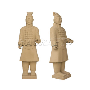 Ancient Clay Terra Cotta Warriors Statue Terracotta Warrior Officer Customize Indoor Art Sculpture