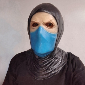 Maschera in Lattice Colorata per Uomo in Blu/Verde/Giallo/Rosso, Non Tossica e Comoda per Tutti i Tipi <span class=keywords><strong>di</strong></span> Pelle, <span class=keywords><strong>Maschere</strong></span> per Feste <span class=keywords><strong>di</strong></span> <span class=keywords><strong>Halloween</strong></span> - Product Image 4