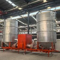 Secador de Granos Rotatorio Continuo RongHe para Trigo, Maíz y Arroz, Motor Ecológico, Control Inteligente de Temperatura, Multicapa