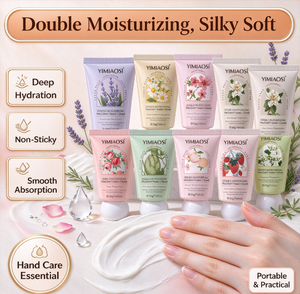 Coffret Cadeau Luxe Crème Mains Parfumée Double Hydratation Format Voyage avec Huiles Naturelles pour Mains Sèches et Rugueuses 30g - Product Image 4