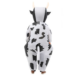 Costume da Mascotte Gonfiabile Divertente a Forma di Mucca per Adulti Unisex, Disponibile per Cosplay - Product Image 5
