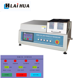 Hoge snelheid precisie snijmachine, op maat gemaakte snijmachine, touchscreen bedieningspaneel, afsnijmachine - Product Image 4