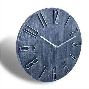 Đồng Hồ Kim Lớn 12 Inch Kiểu Dáng Cổ Điển, Đồng Hồ Treo Tường 3d Phong Cách Bắc Âu Tối Giản Bằng Nhựa Trang Trí Nhà Cửa - Product Image 2