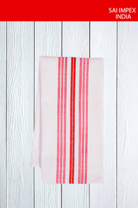 ผ้าเช็ดครัวลายทางย้อมเส้นด้ายฝ้ายทนทาน สีตามสั่ง นุ่ม ซึมซับดี เป็นมิตรต่อสิ่งแวดล้อม ผ้าคุณภาพพรีเมียม สำหรับใช้ในบ้าน - Product Image 3