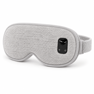 Masque chauffant pour les yeux sans fil rechargeable, coussin chauffant pour les yeux, blocage de la lumière, housse lavable pour les yeux secs - Product Image 1