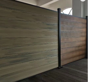 Bán Hàng Trực Tiếp Trong Japannew WPC Ngoài Trời Riêng Tư Hàng Rào Ngoài Trời Vườn Đơn Giản Cài Đặt Nhân Tạo Gỗ Hàng Rào - Product Image 3