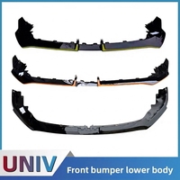 Nouveau pare-chocs avant compatible Changan UNIV OLIVER Sports Model, protection inférieure de la carrosserie, spoiler noir brillant
