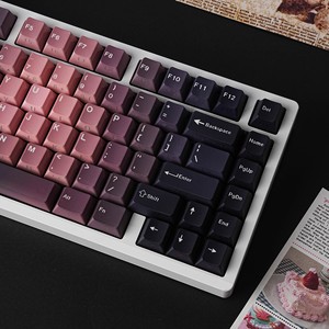 Juego Completo <span class=keywords><strong>de</strong></span> Teclas PBT Translúcidas <span class=keywords><strong>de</strong></span> Doble Capa JCM BlackBerry 50, Distribución OEM en Coreano, Ruso, Alemán, Francés, Árabe e Inglés - China - Product Image 2