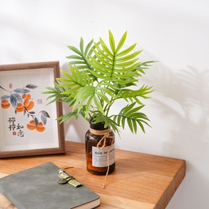 Plante artificielle CallaFloral Areca Palm 30cm en PVC, décoration de mariage, style INS - Product Image 1