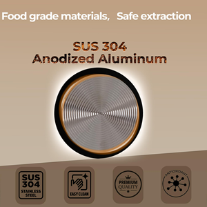 51mm 53mm 58.35mm SUS304 Stainless Steel Eco-Friendly Automatic Depth Adjustment Height Ripple Base Four Spring Force <b>Tamper</b> - Product Image 2
