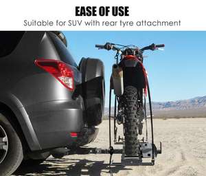 Offre Spéciale 500 lbs arrière <span class=keywords><strong>moto</strong></span> scooter transporteur rack fit 2 pouces récepteur <span class=keywords><strong>moto</strong></span> <span class=keywords><strong>support</strong></span> vélo <span class=keywords><strong>support</strong></span> - Product Image 6