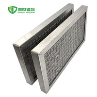 Filter HEPA Pre-Filter Desain Wedge dari Baja Anti Karat Efisiensi Tinggi Baru, Filtrasi 5m, 3000m/h untuk Ruang Bersih