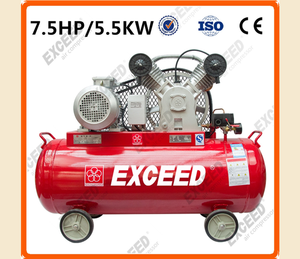 LV7508 Factory Cheap Price Portable Piston Aircompressor 0.67m3/min 25cfm 145psi Piston <b>Air</b> Compressor 7.5hp 5.5kw - Product Image 4