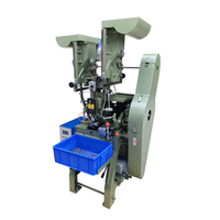Machine d'assemblage de rivet d'alimentation automatique de commutateur électrique à grande vitesse JZ-9710 pour rivet creux et à capuchon unique