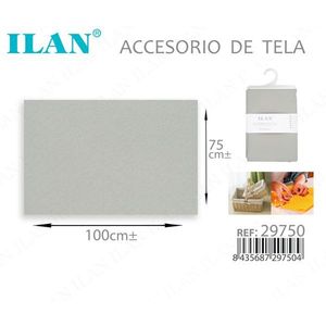 Accesorio de Tela ILAN 100x75cm Gris Para Manualidades y Costura - Product Image 3