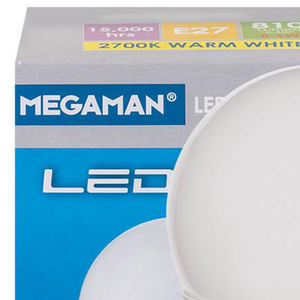 Lámpara LED MEGAMAN AGL-Form Classic E27/86W Opal 2700K Blanco Cálido Suave 810 Lúmenes Modelo Aluminio MM21045 - Product Image 5
