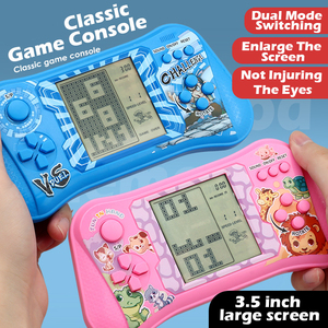 Console <span class=keywords><strong>de</strong></span> <span class=keywords><strong>jeu</strong></span> électronique portable éducative, <span class=keywords><strong>jeu</strong></span> <span class=keywords><strong>de</strong></span> puzzle classique amusant avec des jeux d'animaux virtuels, cadeau pour enfants - Product Image 5
