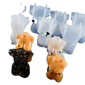 Vendita calda fai da te 3D <span class=keywords><strong>stampo</strong></span> per Stand corpo umano per resina Torso maschio e femmina <span class=keywords><strong>stampo</strong></span> per <span class=keywords><strong>candele</strong></span> corpo in Silicone - Product Image 3