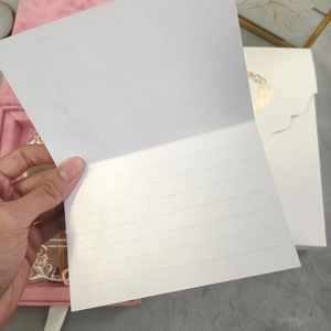 Charmantes invitations <span class=keywords><strong>de</strong></span> mariage é<span class=keywords><strong>l</strong></span>égantes en velours rose, présentées dans une boîte avec une forme spéciale en acrylique <span class=keywords><strong>miroir</strong></span> or rose, Caixa Convite <span class=keywords><strong>de</strong></span> luxe - Product Image 6