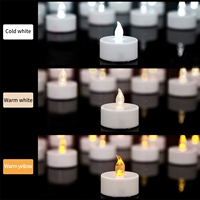 Luces LED tipo vela, velas brillantes sin llama para iluminación de eventos