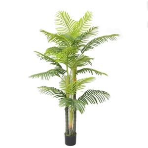 Grand palmier décoratif d'intérieur en plastique, démontable, résistant aux UV, écologique, pour la maison et le jardin, directement de l'usine - Product Image 1