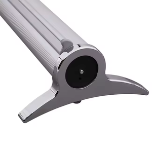 Estante de exhibición portátil estable para exteriores hecho por el fabricante Soporte de pancarta enrollable de aluminio retráctil - Product Image 5