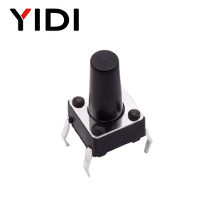 Yidi Micro 4.5x4.5 4pin ON-OFF dọc Dip Thiết bị chuyển mạch tạm thời nhựa/kim loại công nghiệp 4-9mm Chiều cao Bảng điều khiển xúc giác đẩy nút - Product Image 2