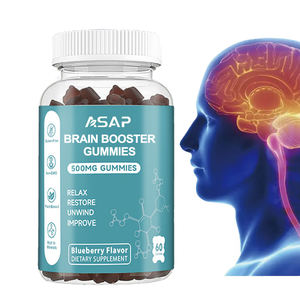 Etiqueta privada Nootropics Suplemento cerebral Memory Focus Oem Brain Booster Gummies - Product Image 1