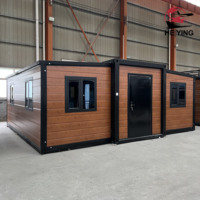 Maison Conteneur Extensible Préfabriquée de Haute Qualité 20, 30, 40 Pieds, 2, 3, 4 Chambres, Maison Modulaire Pliable Préfabriquée, Casa Contenedor