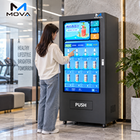 Distributeur automatique intelligent à écran tactile MOVA 55 pouces, signalétique publicitaire IA personnalisée pour centre commercial, vente en gros OEM ODM
