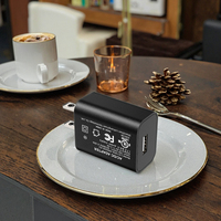 Chargeur mural USB rapide 5V 2.4A DC 12W de Shenzhen Lvxiangyuan, prise US, pour téléphone portable et appareil photo, idéal pour les voyages et la table de chevet.