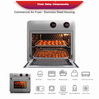 Four à friture sans huile professionnel pour la cuisson en vrac de frites, poulet et snacks
