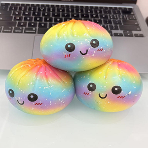 CS tie dye dumplings squishy dumpling toy glitter mystery squishy dumpling toy <b>blind</b> crazy fun rainbow mystery dumpling - Product Image 6
