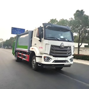 Camion de ramassage des déchets haute performance Sinotruk HOWO 4X2 10-15mCBM pour les opérations d'assainissement municipal - Product Image 6