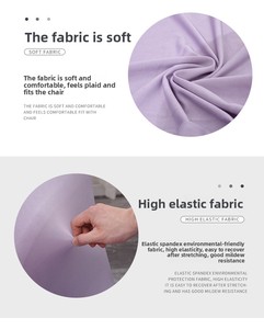 <span class=keywords><strong>Housse</strong></span> <span class=keywords><strong>de</strong></span> <span class=keywords><strong>chaise</strong></span> monobloc épaissie en polyester uni blanc, <span class=keywords><strong>extensible</strong></span> en spandex, durable, pour mariage et salle à manger - Product Image 4