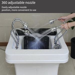 Electric <strong>Portable</strong> Head Spa Equipment Plumbed <strong>Shampoo</strong> <strong>Sink</strong> With Waterfall Faucets Hair Wash <strong>Shampoo</strong> Basin - Product Image 2