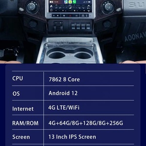 13 Inch Android Car Radio for Ford F250 F350 2013-2016 <b>Stereo</b> Multimedia Video Player GPS Navigation Wireless Carplay Unit 7862 - Product Image 5