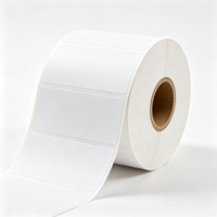 Etiquetas de Inventario de Fábrica Haoxuan, Etiquetas Imprimibles de Código de Barras en Papel Sintético para Seguimiento de Almacenes y Gestión de Productos
