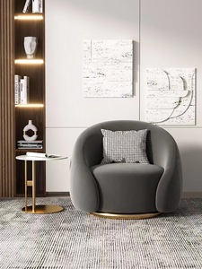 Sofás de lujo para sala de estar perezosos, sofá relajante minimalista suave y cómodo, muebles de Patio Woonkamer <span class=keywords><strong>Banken</strong></span> modernos elegantes - Product Image 3